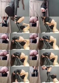 PooAlina - Poo Alina - Slut pooping in mouth of a toilet slave [1080p] (Scat)