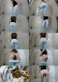 Diabolicsigal - Janet - Piss and Shit in Light Jeans [2160p] (Scat)