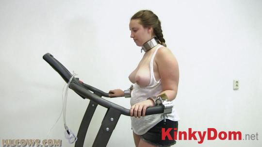 HuCows - Vina - Vina on the treadmill [1080p] (BDSM)