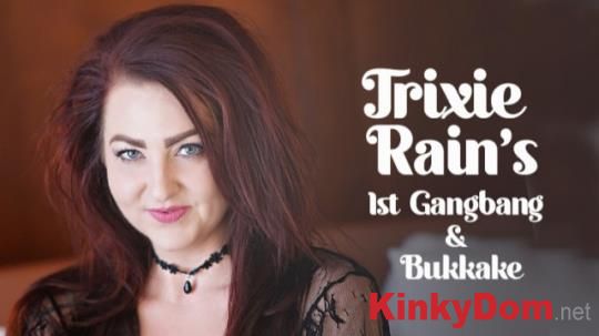 TexxxasBukkake, TexasBukkake, ManyVids - Trixie Rainn - Trixie's 1st Gangbang & Bukkake [1080p] (Bukkake)