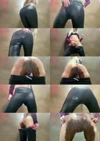 ScatShop - Thefartbabes - Shiny Leggings Poop [1080p] (Scat)