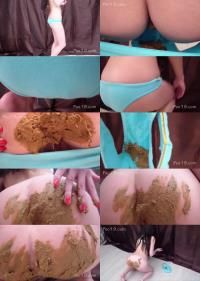 Poo19 - MilanaSmelly - Removed video - Christina panty pooping [720p] (Scat)