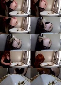 ScatShop - Mistress Annalise - Diarrhea All Over The Toilet [1080p] (Scat)
