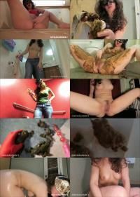 LoveRachelle2 - Love Rachelle - My First 100 Videos! 13 HOURS of POOP With Shit. Part 2 [1080p] (Scat)