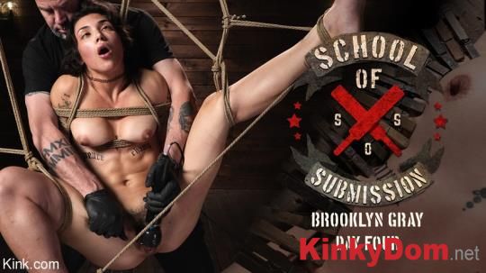 KinkFeatures, Kink - Brooklyn Gray, The Pope - School Of Submission, Day Four: Brooklyn Gray [1080p] (BDSM)