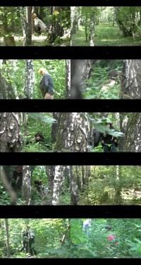 RusAmateur-X - Girls piss in the forest [480p] (Pissing)