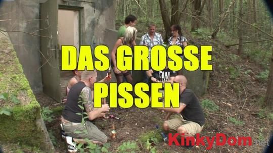 Mick Haig Productions - Das Grosse Pissen - Group Outdoor Piss [720p] (Pissing)